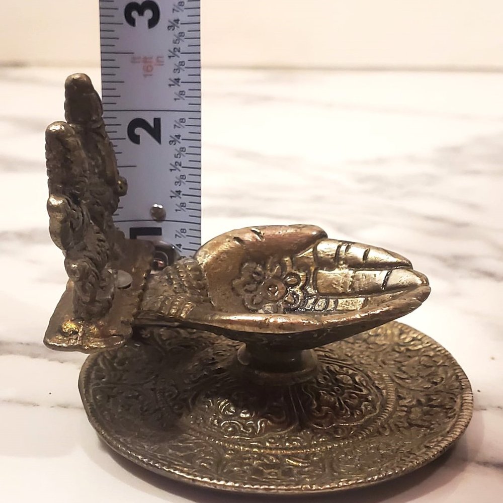 Laxmi Ganesha Metal Puja Diya Idol Home Decoration Diya Gift For Return Gift